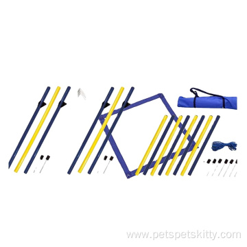 Foldable Dog Agility Hurdles Training Equipment